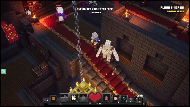 Minecraft Dungeons Tower 12-21-23 Apocalypse & Finished Season 1 Cloudy Climb смотреть онлайн