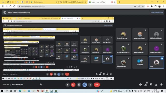 Staad Pro V8I SS6 LIVE Class | Day - 2 | Interface, Modeling, Nodes & Material смотреть онлайн