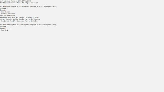 CS50 Intro to AI - Python (Project 0 degrees) смотреть онлайн