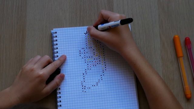 КАК НАРИСОВАТЬ ПРИКОЛЬНОГО ГЛАЗАСТОГО БАНАНА - рисуем по клеточкам // how to draw смотреть онлайн