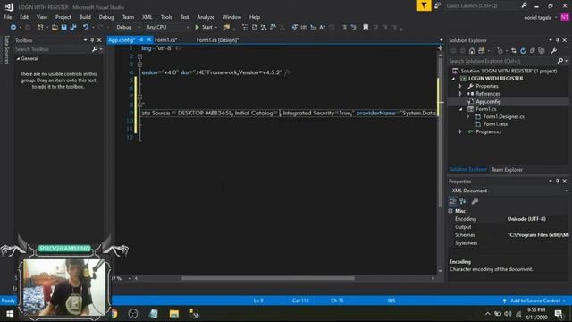 HOW TO CREATE LOGIN FORM USING VISUAL STUDIO C# AND SQL SERVER - PART 1 (TAGALOG VERSION) смотреть онлайн
