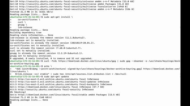 Install Docker on ubuntu machine смотреть онлайн