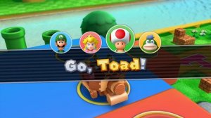 Mario Party 10 Bowser Party #129 Luigi, Peach, Toad, Spike Mushroom Park Master Difficulty
