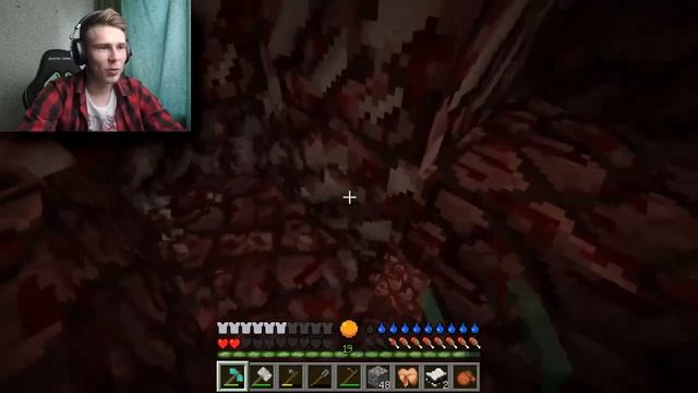 НОВЫЙ АДСКИЙ БИОМ ПЕРВОБЫТНЫЕ ПРИКЛЮЧЕНИЯ Minecraft #9 смотреть онлайн