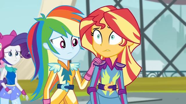 Sunset's Rage Towards Twilight | MLP: Equestria Girls | Friendship Games! [HD]