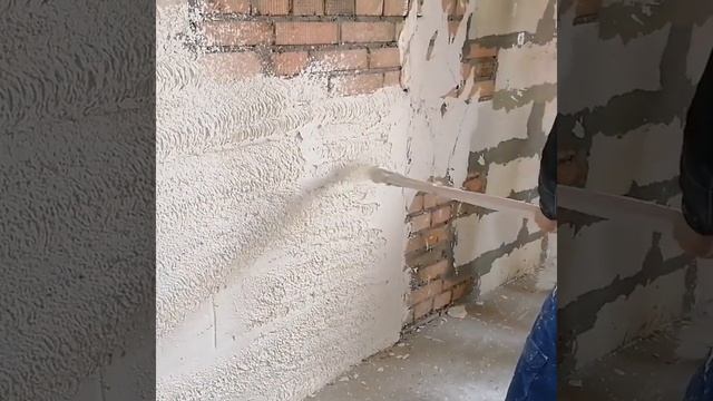 Работа штукатурной станции Kaleta 5 на 380вт.