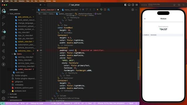 #14 Flutter Taxi App: Building Wallet History Screen with Withdraw & Add Money UI | Bloc & Cubit смотреть онлайн