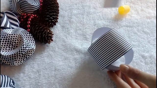 Игрушка на елку. ОРИГАМИ. DIY Новогодний шар из бумаги. Шар на елку за 5 минут. Игрушка на елку.