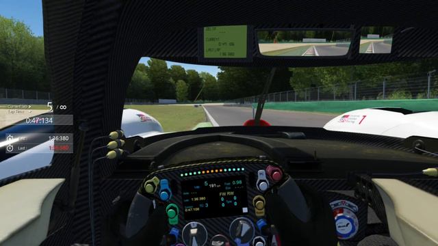 Assetto Corsa Toyota GR010 HyperCar At Monza Onboard смотреть онлайн