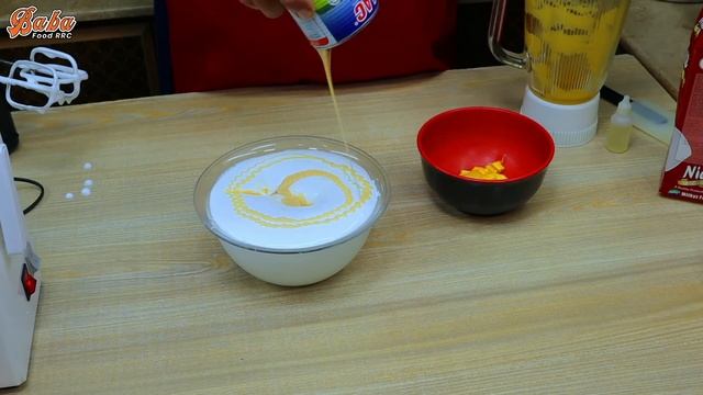 Mango Ice Cream Recipe - Homemade Ice cream (Only 3 Ingredients) | No Eggs | No Ice Cream Machine смотреть онлайн