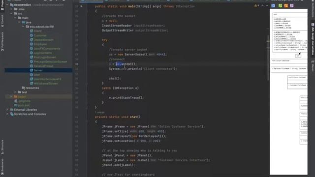 Covered socket/client/server/interface/I/O Streams/inheritance/polymorphism/abstract class смотреть онлайн