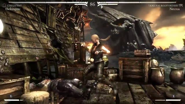 MKX - Джакс стильно уделал Соню смотреть онлайн