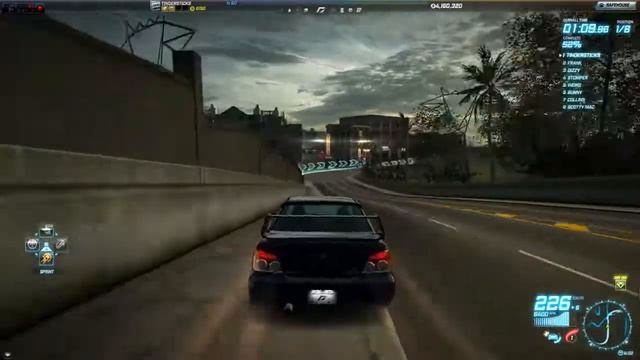 tindersticks NFSW BLACKWELL BRIDGE SUBARU IMPREZA WRX STI 02:07.015 смотреть онлайн