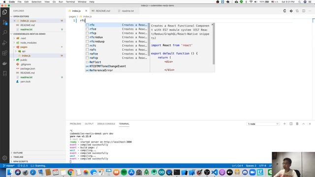 สอน NextJS Step by Step #Ep3 Setup VSCode Emmet for React смотреть онлайн