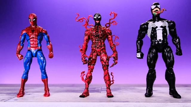 Marvel Legends Carnage (Venompool Baf Wave) Review!!!! (Best Carnage Ever?!?) смотреть онлайн
