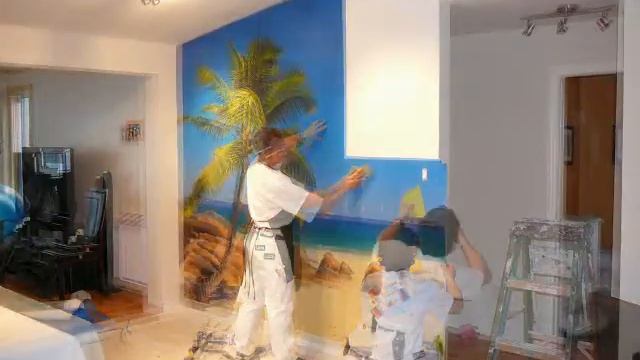 Poseur de papier peint mural смотреть онлайн