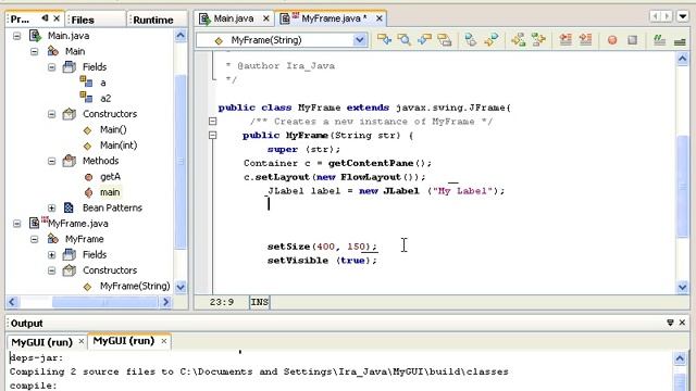 Урок №133. Java. Работаем с GUI. Метки смотреть онлайн