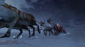 Дед Мороз на санях