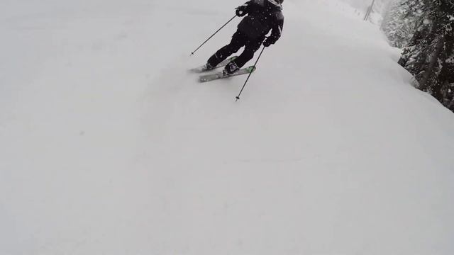 Катаем по полной! Валит снег, фрирайд манит, +3 С... А у нас отрыв! Архыз, февраль 2021