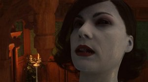 Lady Dimitrescu mommy in Skirt - Giantess Growth Animation