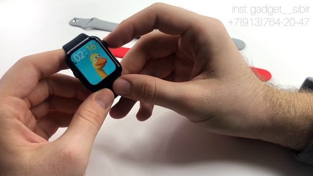 Самая точная Копия Apple Smart Watch 6 модель HW12 40mm