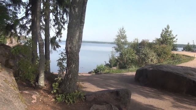 Выборг. Прогулка по парку Монрепо. смотреть онлайн