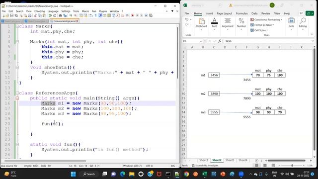Java - Day 43 (in Telugu) - relation between objects and reference variables смотреть онлайн