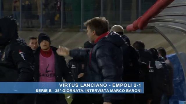 Virtus Lanciano - Empoli 2-1 Marco Baroni смотреть онлайн
