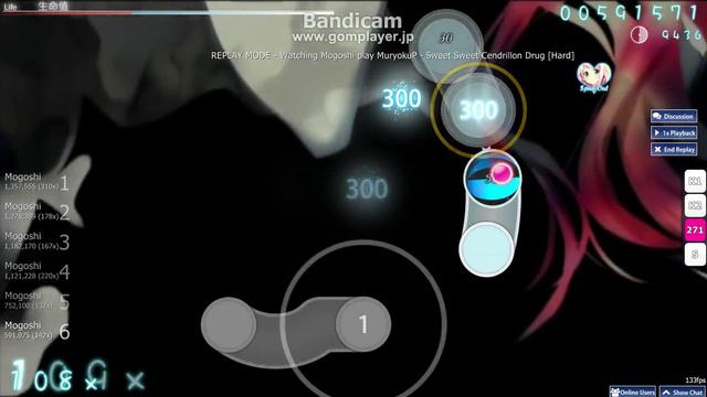 【osu!】MuryokuP - Sweet Sweet Cendrillon Drug part6 смотреть онлайн
