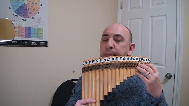 How To Play Pan Flute.Unchanted Melody