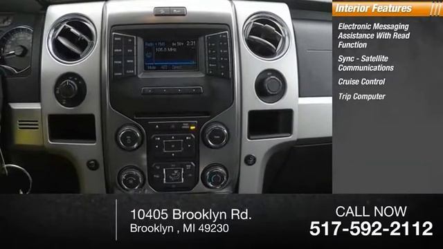 2013 Ford F-150 Brooklyn MI P137A смотреть онлайн