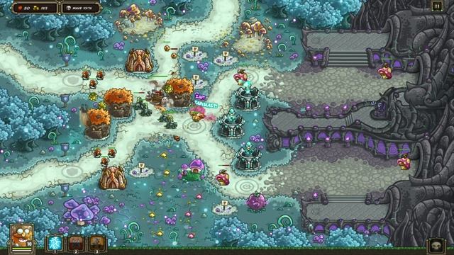 Kingdom Rush Origins Impossible Mode Walkthrough - The Unseelie Court Campaign смотреть онлайн