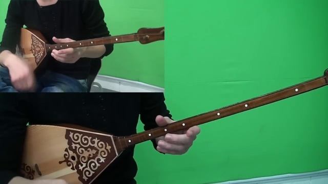Домбыра үйрену. Құрманғазы - Балбыраун (2/3-ші сабақ). www.mldombyra.com смотреть онлайн