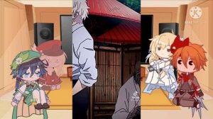 ||genshin impact react to jujutsu kaisen||gojo satoru||1/4