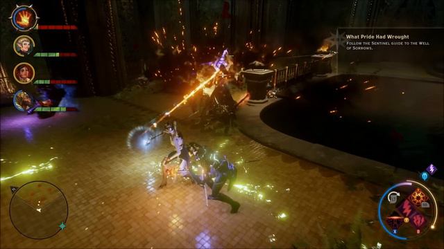 Dragon Age Inquisition Follow the Sentinel Guide to the Well of Sorrows смотреть онлайн