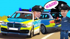 ПОВРЕЖДЕНИЯ МАШИН на Автобане Патрулируем Трассу на Полицейской БМВ