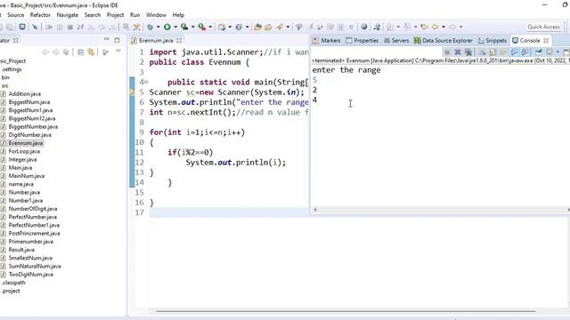 write a java program to print all the even no. between 1 to n(@java_basic_programming3436 )||By KK смотреть онлайн