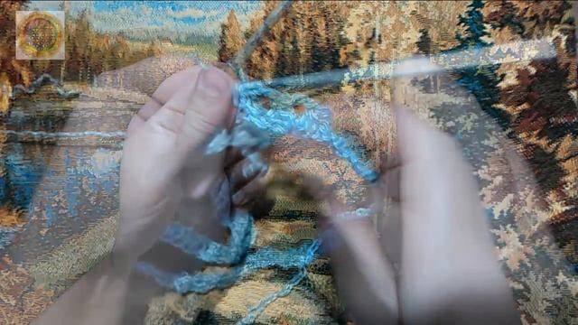 Снуд в 2 оборота, крючком. (шарф-хомут)(Cowl crochet. Scarf in two turns.) смотреть онлайн