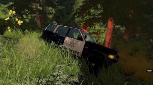 ХИТРАЯ ЛОВУШКА ДПС! КОЛЕСО ПУТАЕТСЯ В СТРОПАХ ПРИ ПОГОНЕ | BeamNG.drive