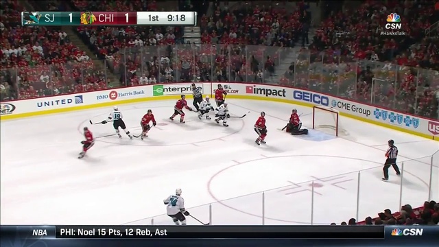NHL San Jose Sharks - Chicago Blackhawks 20.12.2015 | 1 тайм смотреть онлайн