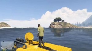 Как получить подлодку и акваланг в Grand Theft Auto V!