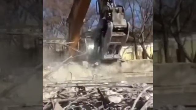 Демонтаж бетона.