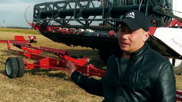 Как безопасно перевезти жатку? смотреть онлайн