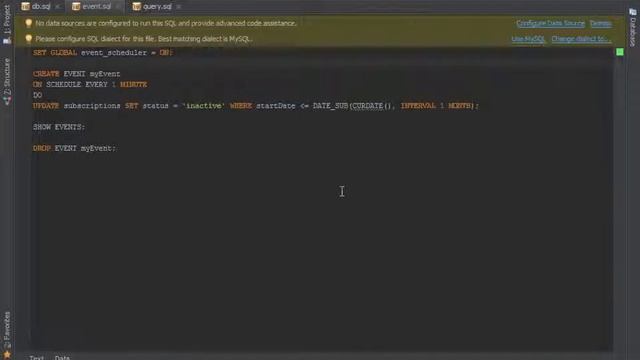 Создание автоматизированных запросов в MySQL смотреть онлайн