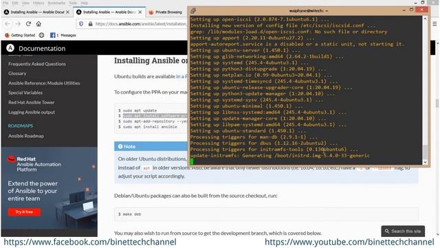 Ansible Installation on Ubuntu смотреть онлайн