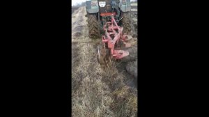 « Зелёные трактористы» на ЮМЗ-6 с плугом 3-35, ПАХОТА ЦЕЛИНЫ 2022