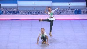 Дима Даша Финал Дети World Cup Rock'n'Roll Acrobatic Акробатический рок-н-ролл