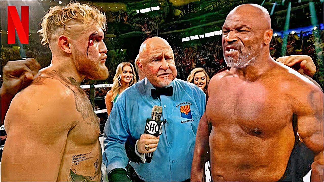 БОЙ Майк Тайсон - Джейк Пол | Незабываемое Зрелище смотреть онлайн