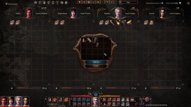 Baldurs Gate 3, Warlock Early Access playthrough; cleaning bags and exploring the goblin city. смотреть онлайн