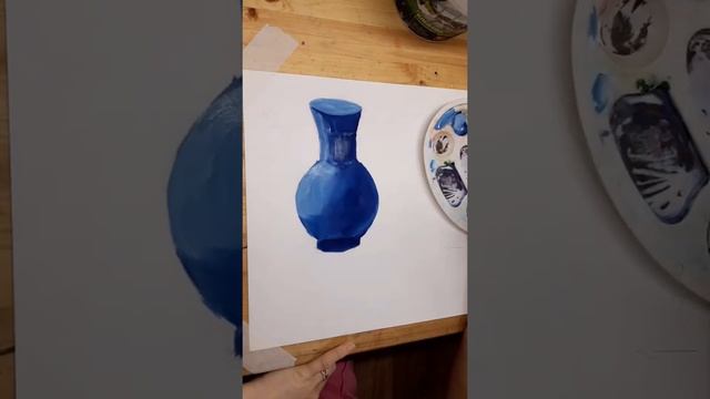 Как нарисовать вазу?